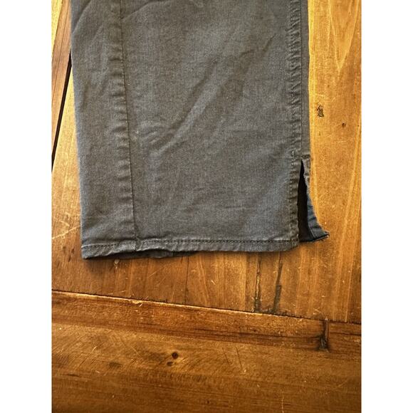 Theory Women’s Olive Green Khaki Pants Size 6 Zipper Pockets Preppy Casual - Picture 2 of 16